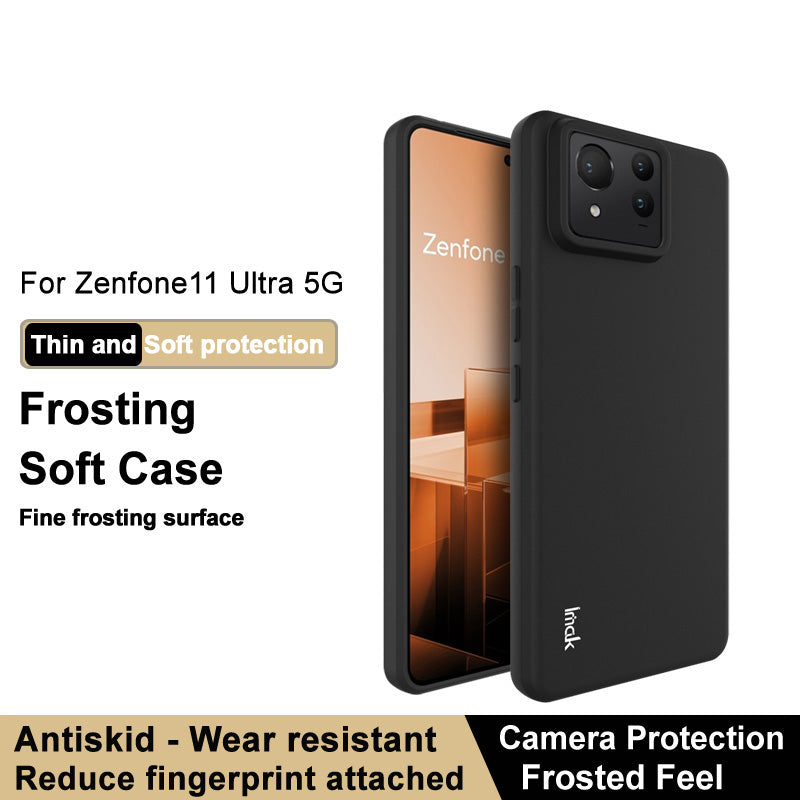 IMAK UC-3 Series Phone Shell for Asus Zenfone 11 Ultra 5G Scratch Resistant Matte TPU Phone Cover IMAK UC-3 Series Phone Shell for Asus Zenfone 11 Ultra 5G Scratch Resistant Matte TPU Phone Cover